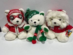 3 Santa Bears