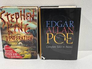 Stephen King and Edgar Allen Poe Books