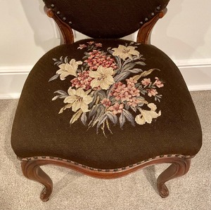 Vintage Needlework Chair