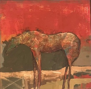 Stable Horse II Numbered Print by Bailey