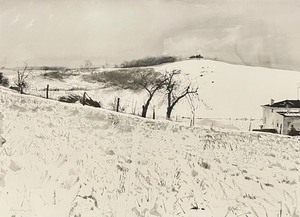 Fantastic Framed Landscape Print by Andrew Wyeth