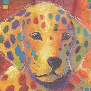 Cute Puppy Framed Puppy Themed Print by Dupre