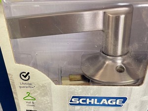 New Schlage Satin Nickel Door Knob