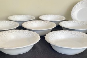 9 Dolomite Bowls made Exclusively for Pier 1