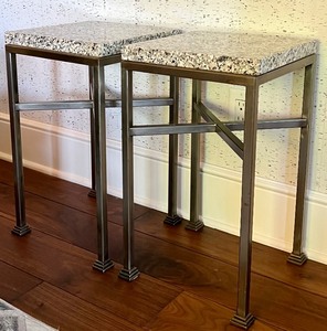 Pair of Cigarette Accent Tables