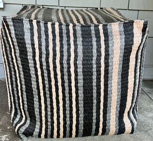 Decorative FiberWoven Footstool