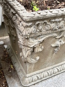 Beautiful Square Concrete Planter