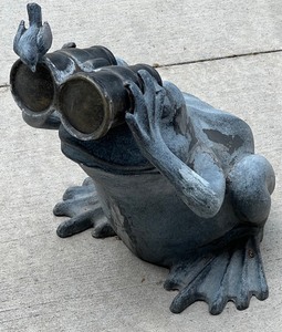 Fun Outdoor Frog Character by Frontgate