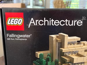 Legos Architecture Falling Water Mill Run, Pennsylvania