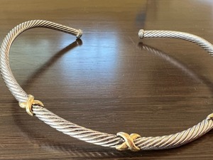 Carden Sterling Cuff Necklace