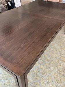 Beautiful Crate and Barrel Bamboo Timbre Dining Table by Maria Yee