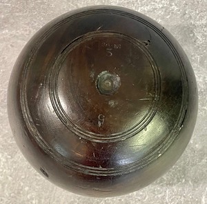 Antique Numbered Bocce Ball from the 1800s