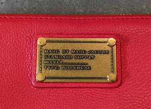 Marc Jacobs Red Leather Wallet