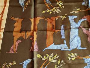 Hermes Carre De Soie Alphabet Silk Scarf