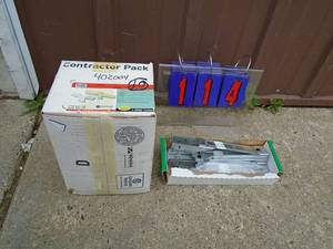 Mitek contractor pack of deck tension kit & brackets. As shown.