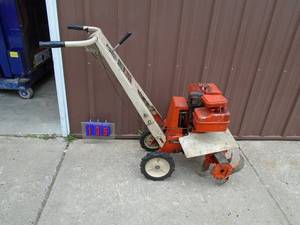 Wards roto tiller 5 hp power reverse. Good used condition. Tested & works. As shown.