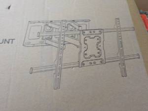 lot 5 image: Large Full Motion TV Wall Mount...