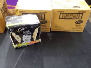 lot 67 image: 2 Cases Cesar Simply Crafted Tubs D...