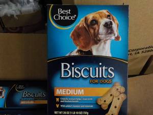 lot 76 image: Case of 6 Best Choice Biscuits for ...