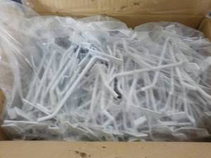 lot 101 image: Box of Slatwall Hooks...