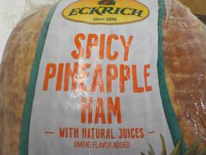 lot 194 image: 10 lb. Frozen Eckrich spicy Pineapp...