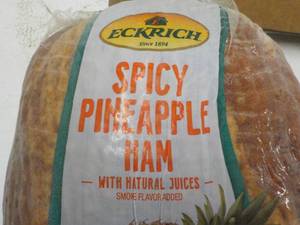 lot 195 image: 10 lb. Frozen Eckrich spicy Pineapp...