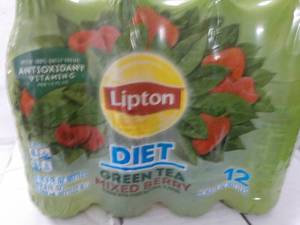 lot 204 image: Case of 12 - 12 oz Bottles Lipton D...