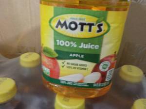 lot 206 image: Case of 8 - 64 oz Bottles Motts Ap...