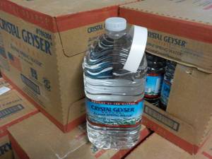 lot 213 image: 2 Cases 6 Gallon Jugs Crystal Geyse...