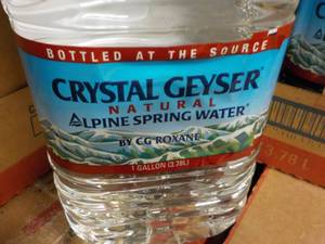 lot 217 image: 2 Cases 6 Gallon Jugs Crystal Geyse...