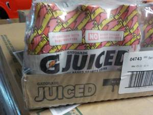 lot 219 image: 23 Bottles Gatorade Berry Lemonade...