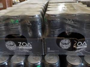 lot 226 image: 2 - 12 Packs ZOA Zero Sugar...