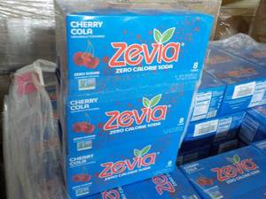 lot 237 image: 3 - 8 Packs Zevia Zero Calorie Cher...