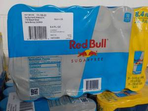 lot 263 image: 24 Pack Red Bull Sugar Free...