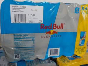 lot 264 image: 24 Pack Red Bull Sugar Free...