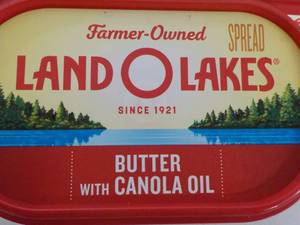 lot 267 image: 3 - 24 oz Tubs Land O Lakes Butter ...