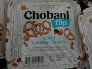 lot 292 image: Case of 12 Chobani Flip Greek Yogur...