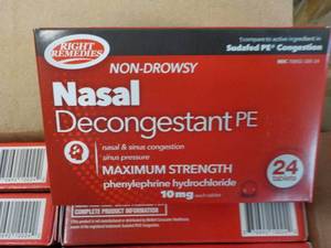 lot 297 image: Case of 12 Boxes Right Remedies Nas...