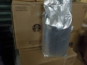 lot 319 image: 5 lb. Bag Starbucks Verona Whole Be...