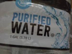 lot 325 image: 12 Gallon Jugs Purified Water...