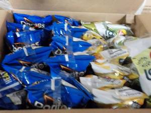 lot 328 image: Case of 3 Varieties of Chips...