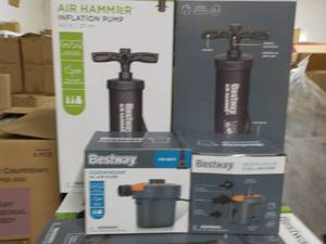 lot 353 image: 4 Bestway Air Pumps...