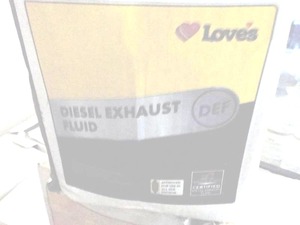 lot 361 image: 2.5 Gallon Loves Diesel Exhaust Fl...