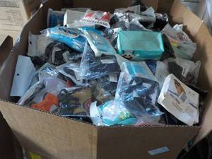 lot 364 image: Large Box of A Variety of Face Mask...