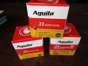 Aguila 22 Extra, 750 Rounds
