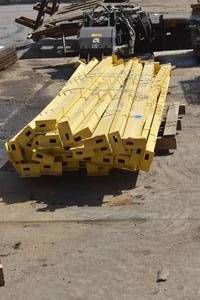Yellow Cross beams