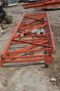Qty (18) 8 cross beams and (3) 16 x 41x 3 uprights