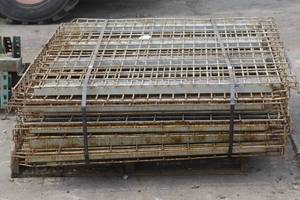 Pallet of wire decking as shown
