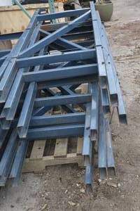 Qty (9) 6 x  24 x 3 Uprights