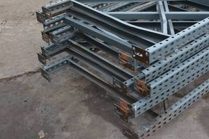 Qty of bottom (4) 12 x 42 x 1.5 Uprights